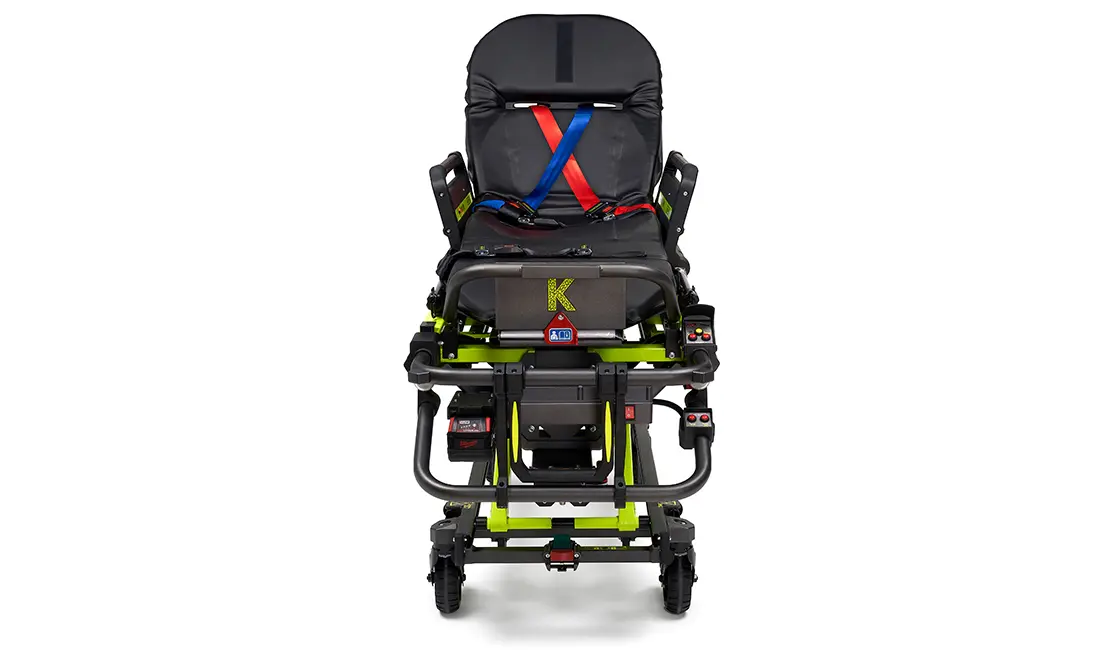 Verbreitertes Fahrgestell und verbesserte Arbeitsergonomie Bravo 1 Tragenlagerung